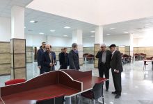 گزارش تصویری بازدید دکتر قره یاضی از پردیس مهندسی و فناوری های نوین از دانشگاه